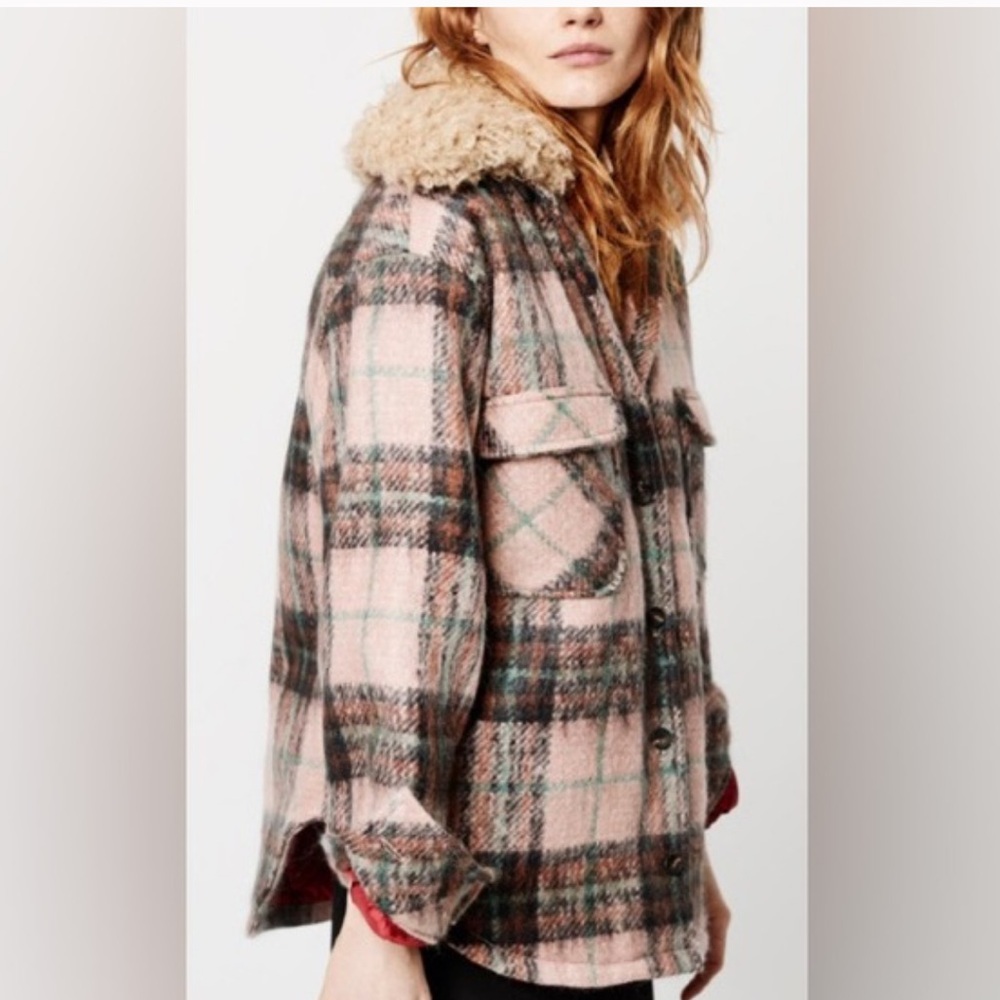 Smythe Women's Plaid Workwear Jacket X Small